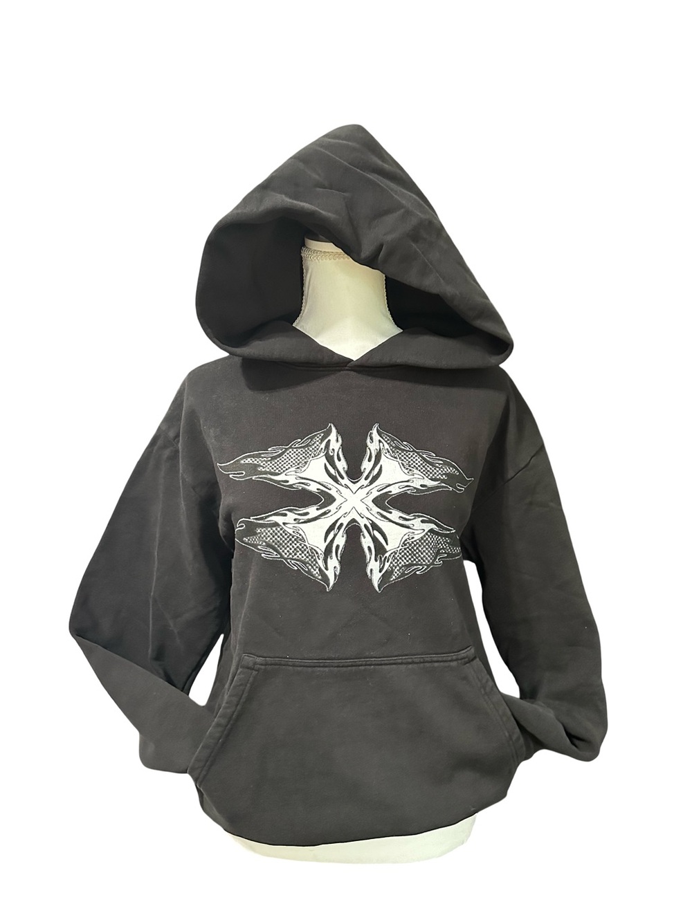 Ken Carson-Black Graphic Hooded Sweatshirt